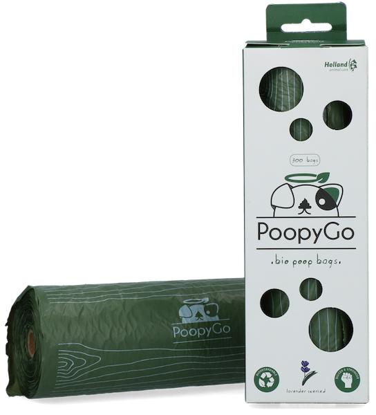 Náhradné vrecká PoopyGo Eco friendly Tissue Box Lavender scented (300 pcs)