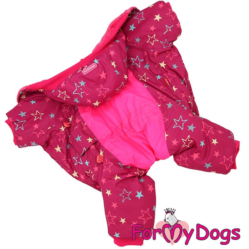 Zimný overal HOT PINK STARS (pre fenky) 16/L
