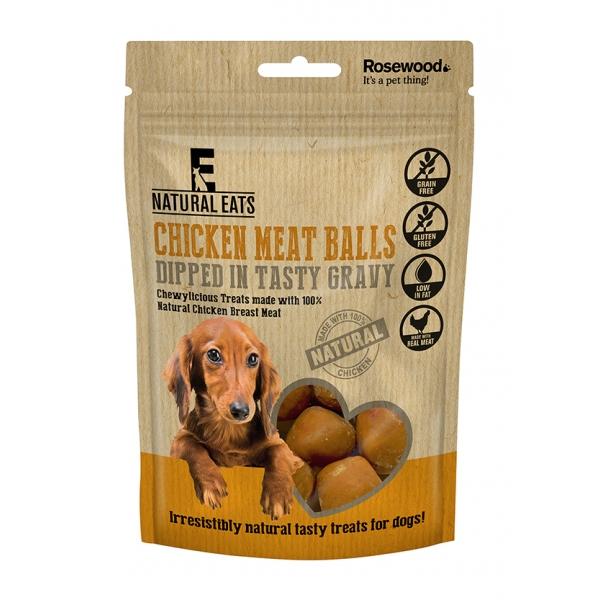 Pochúťky Chicken Meat Balls Dog Treats 100g