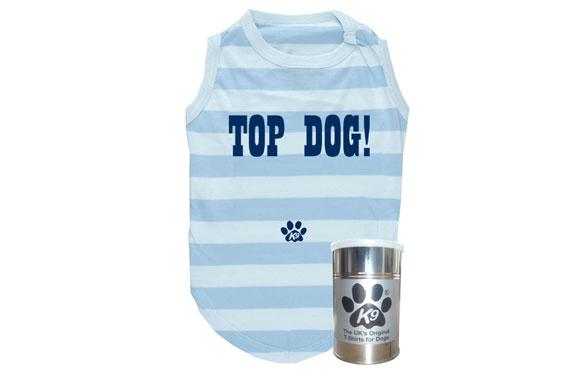 Tričko K9 TOP DOG XL Modrá