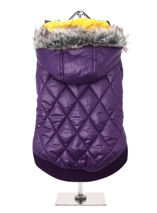 Bunda Thermo Purple Quilted Parka