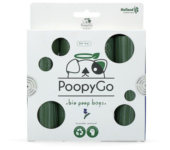 Vrecká na exkrementy PoopyGo Eco friendly 120 pcs (8x15 bags)