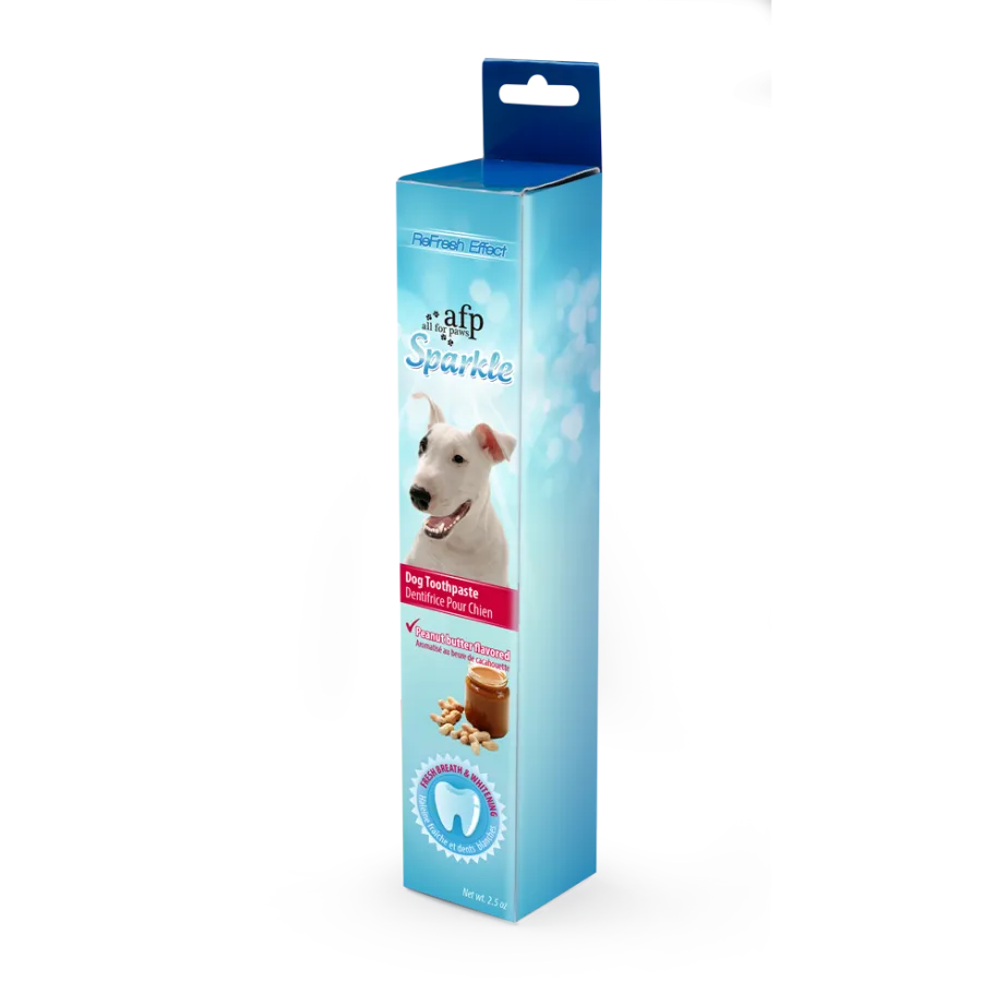 Zubná pasta pre psov AFP Sparkles Toothpaste Peanut Butter Flavou (s príchuťou araš.masla)