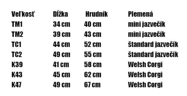 Zimný overal RACE (pre psov) TC1