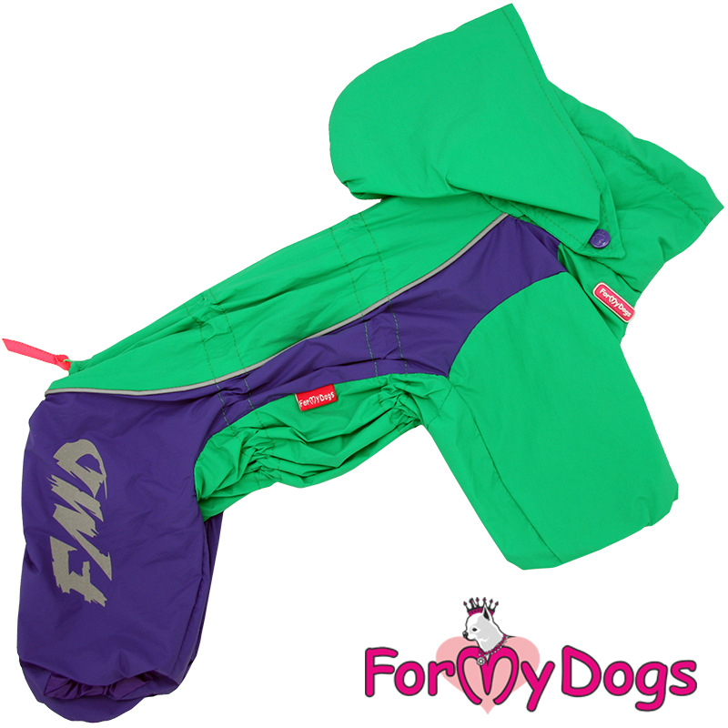 Pršiplášť GREEN/VIOLET (pre fenky)