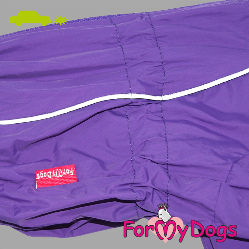 Pršiplášť PURPLE W/SHOES (pre fenky) 22/3XL 4