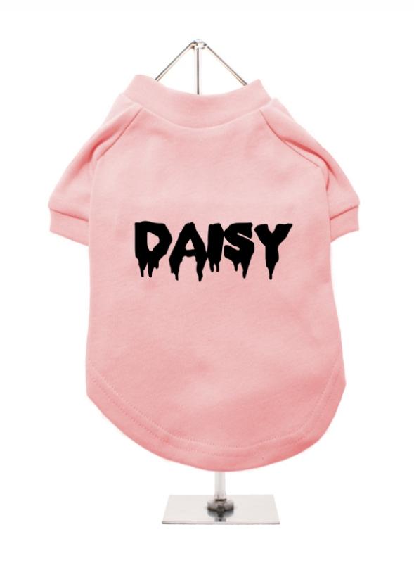 Personalizované tričko pre psov UP BABY PINK M