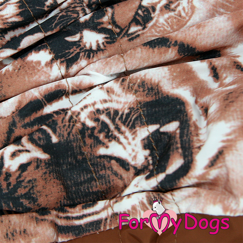 Zimný overal TIGER BROWN (pre psov) TC2 6