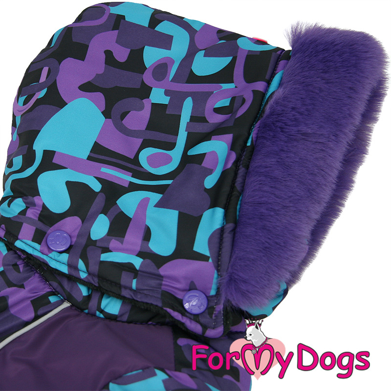 Zimný overal VIOLET TONES (pre fenky) 8