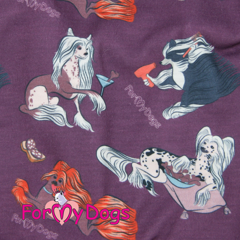 Pyžamo/overal CHCRDOG LILAC 18/XL 4