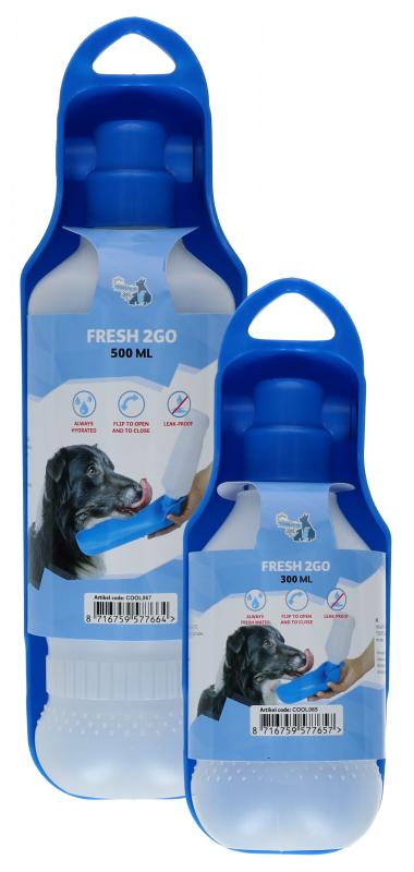 Fľaša na vodu pre psov CoolPets Fresh 2GO Water bottle 500 ml