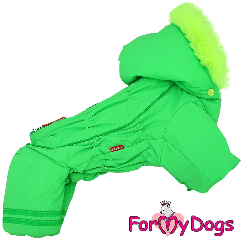 Zimný overal NEON GREEN (pre psov) 20/2XL