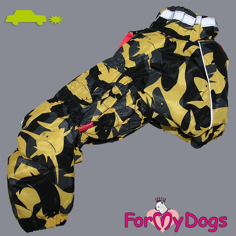 Zimný overal YELLOW CAMOUFLAGE (pre psov) 14/M