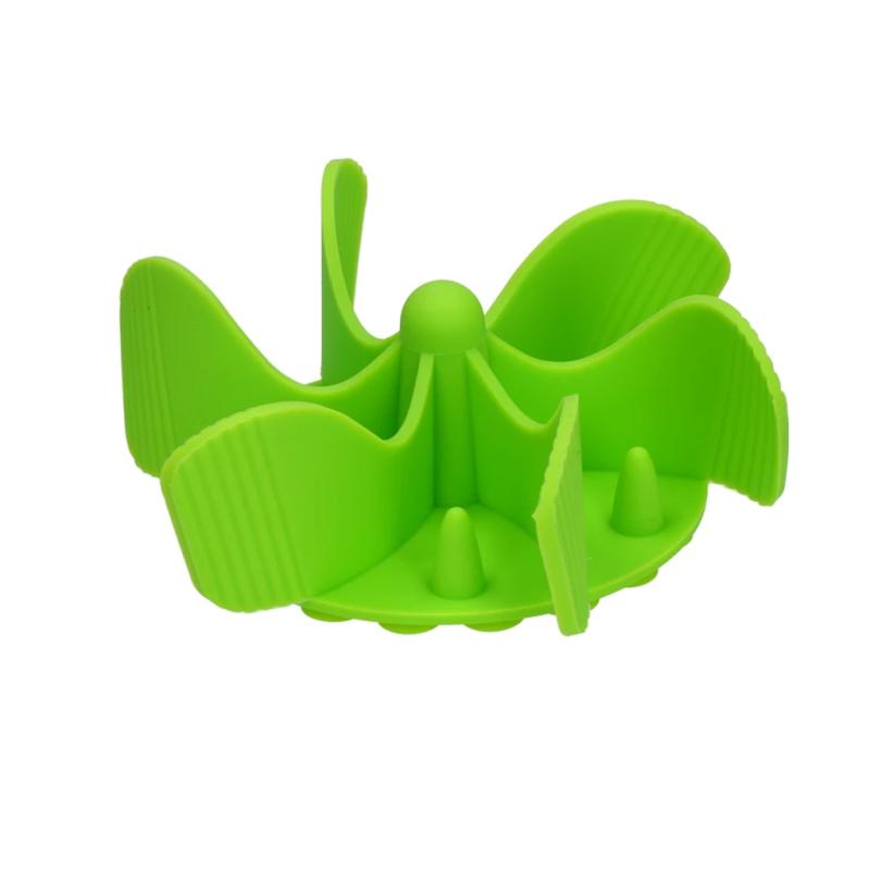 Spomaľovacia vložka do misky Eat Slow Live Longer Gobble Stopper Green