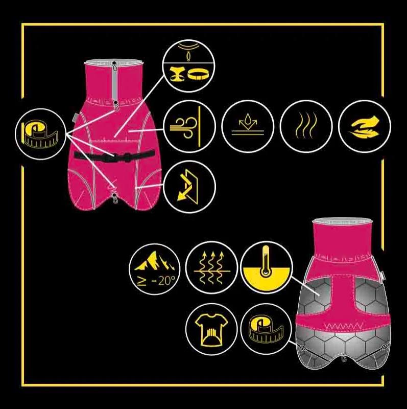 Nepremokavá bunda K2 Fuxia XXL 5