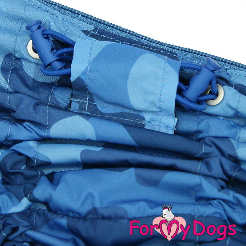 Zimný overal BLUE CAMOUFLAGE (pre psov) TC1 6