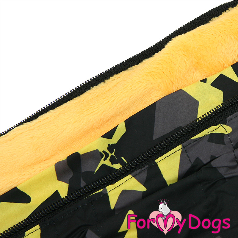 Zimný overal BLACK YELLOW (pre fenky) TC1 4