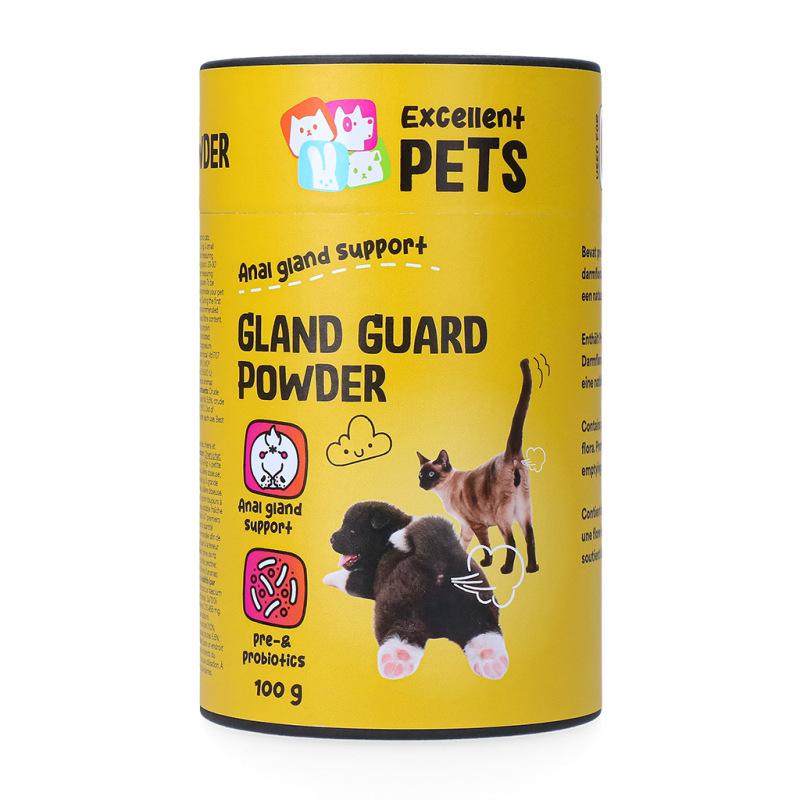 Doplnok na pomoc s vyprázdňovaním análnych žliaz Excellent Pets Gland Guard Powder