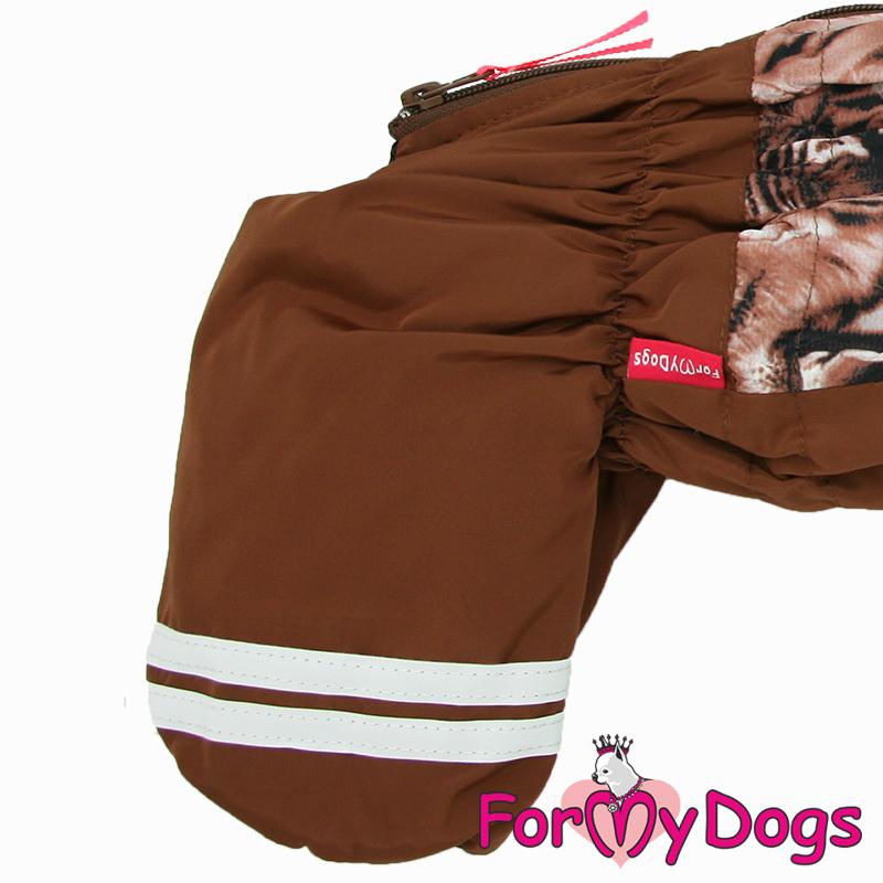 Zimný overal TIGER BROWN (pre psov) 18/XL