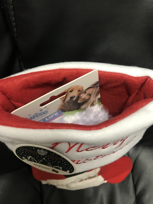 Plná vianočná pančucha Wooly Snowman Lilac Teddy 2