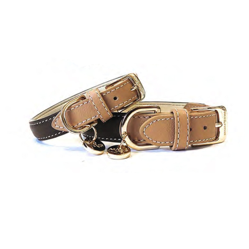 Obojok Vendôme Brown Caramel 60