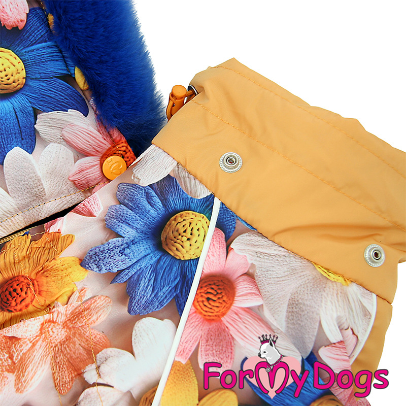 Zimný overal FLOWERS (pre fenky) 22/3XL 6