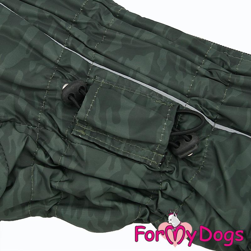 Zimný overal DARK CAMOUFLAGE (pre psov) 22/3XL