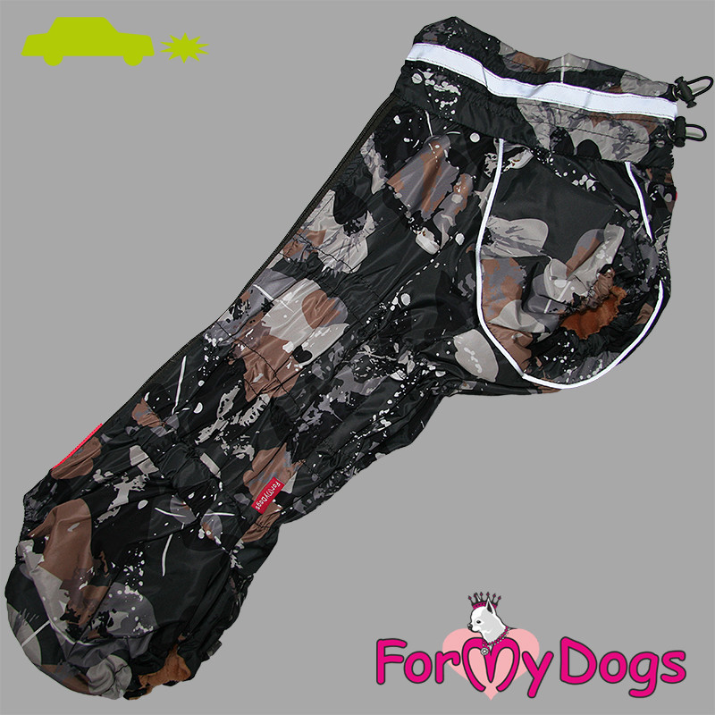 Zimný overal BLACK BROWN (pre psov) K47 2