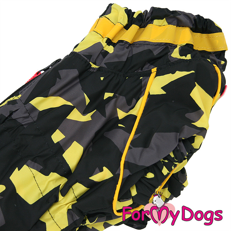 Zimný overal BLACK YELLOW (pre fenky) TC2 3