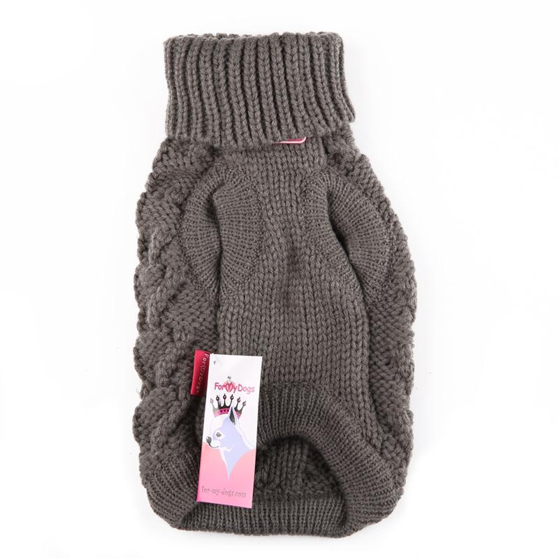 Sveter PIGTAIL GREY 10/XS-12/S