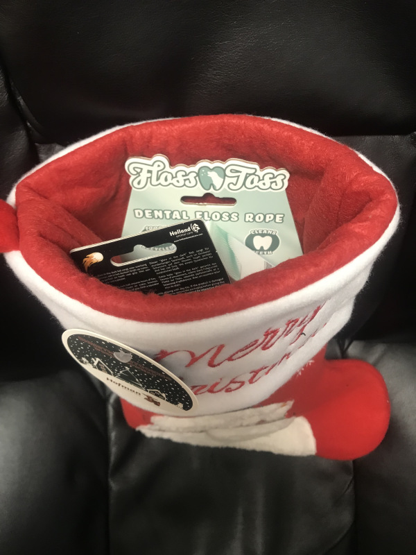 Plná vianočná pančucha Wooly Snowman Moon Ball Orange 2