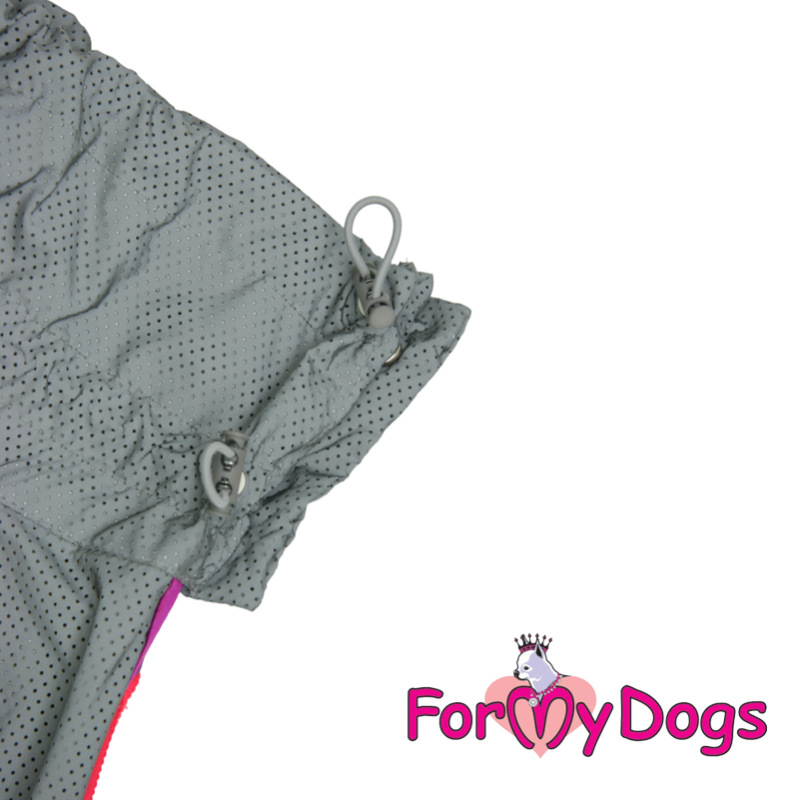 Overal/duster pre westíkov SILVER PINK (pre fenky) A0 5