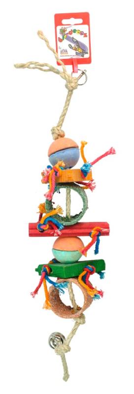 Hračka Birrdeeez Carnival Parrot Toy 42 cm