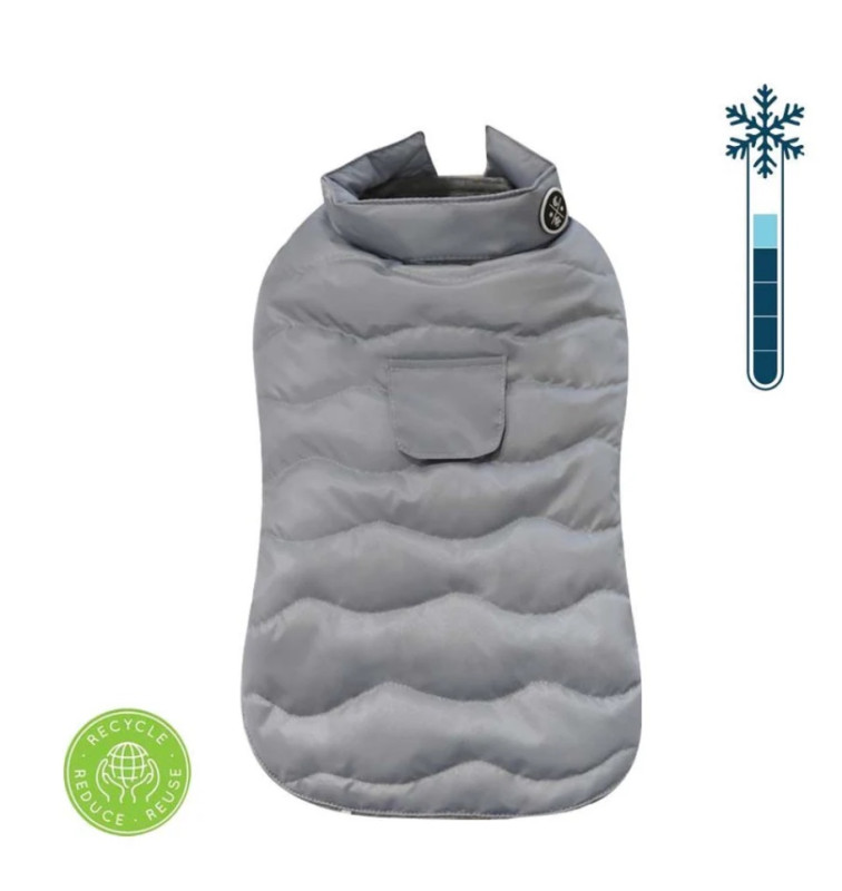 Bunda Eco Leaves Grey 7XL