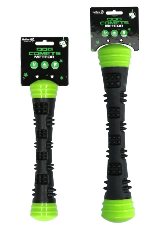 Aportovacia tyč Dog Comets Meteor Throwing stick Green L