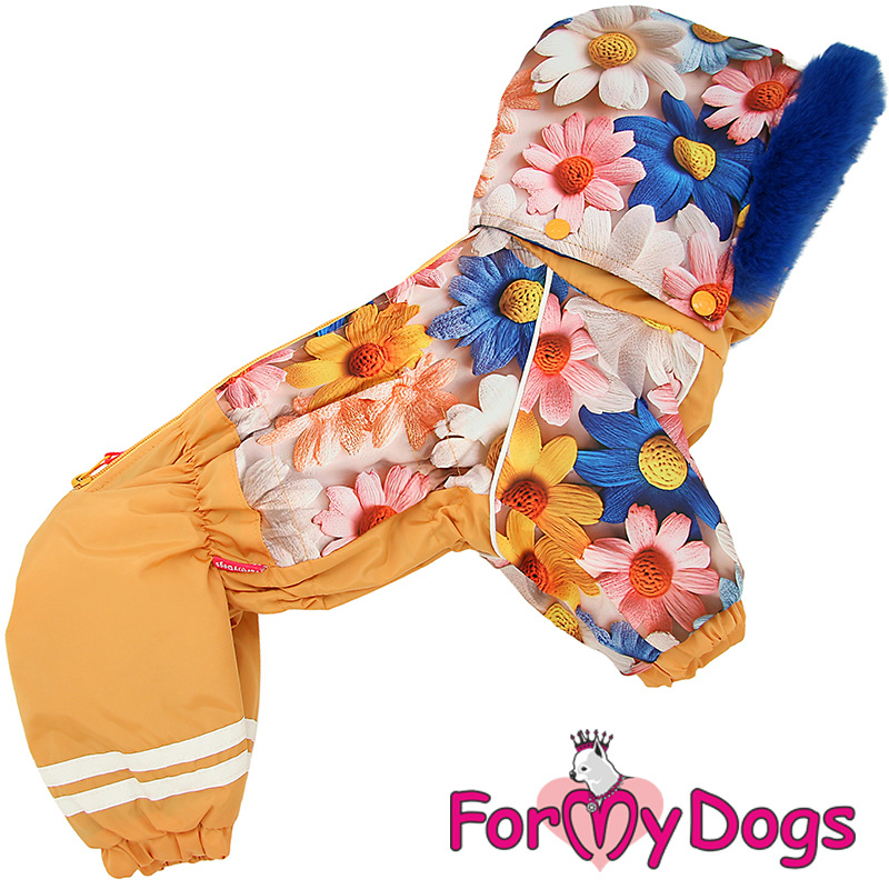 Zimný overal FLOWERS (pre fenky) 3