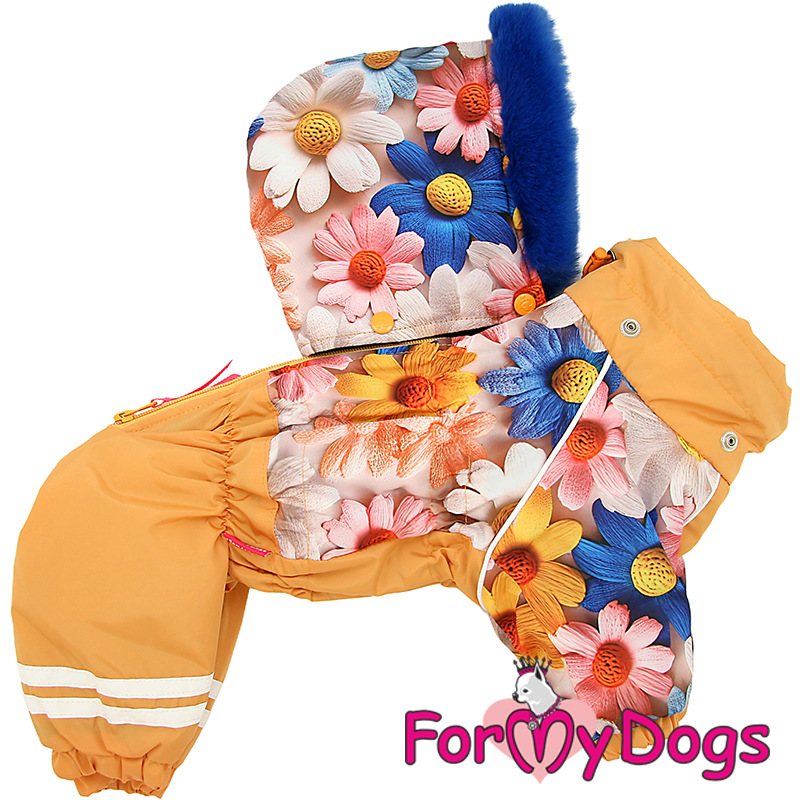 Zimný overal FLOWERS (pre fenky) 10