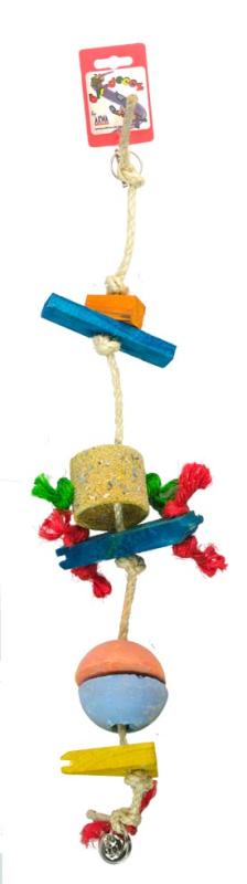 Hračka Birrdeeez Carnival Parrot Toy 55 cm