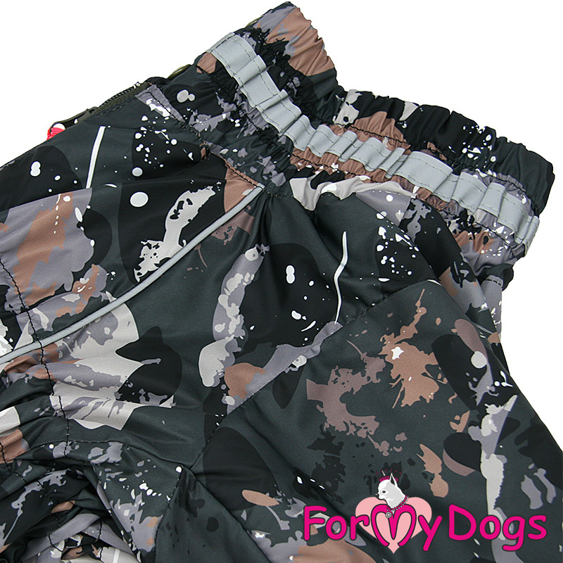 Zimný overal BLACK BROWN (pre psov) C2 3