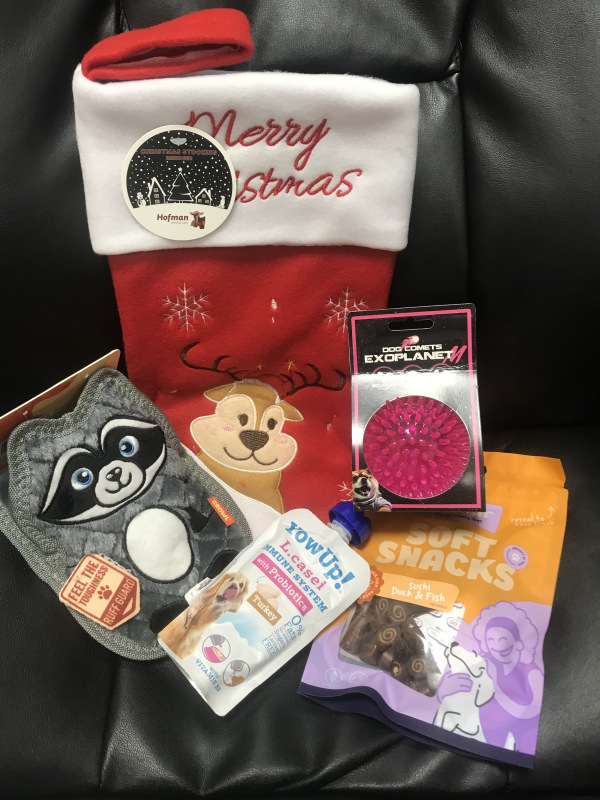 Plná vianočná pančucha Reindeer Growl Raccoon