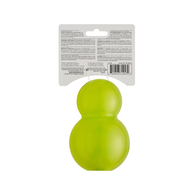 Hračka Outward Hound Double-Tuff L Green 2