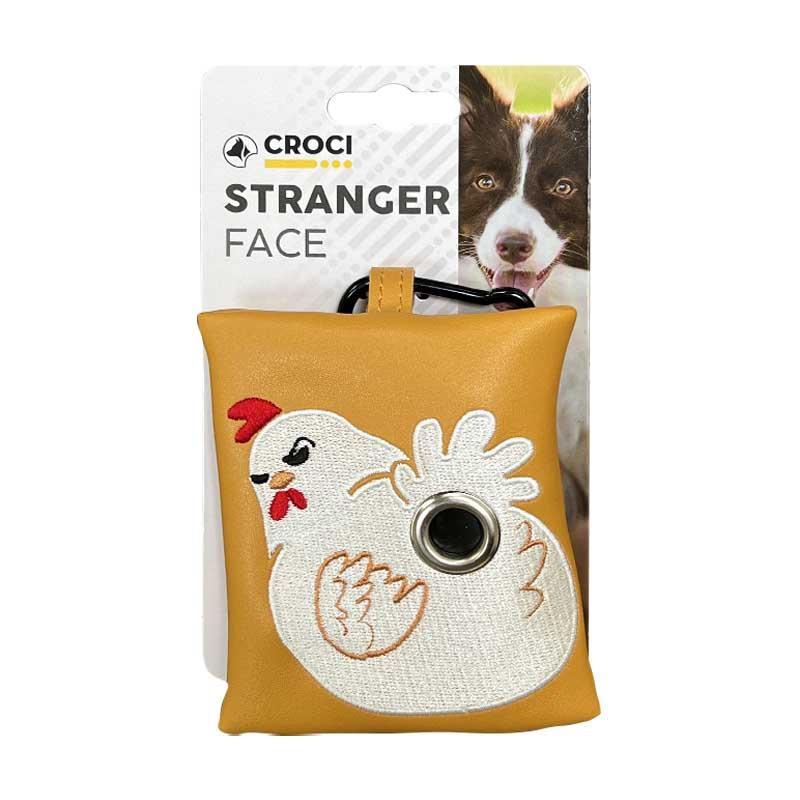 Púzdro na hygienické vrecká Stranger Face Chicken