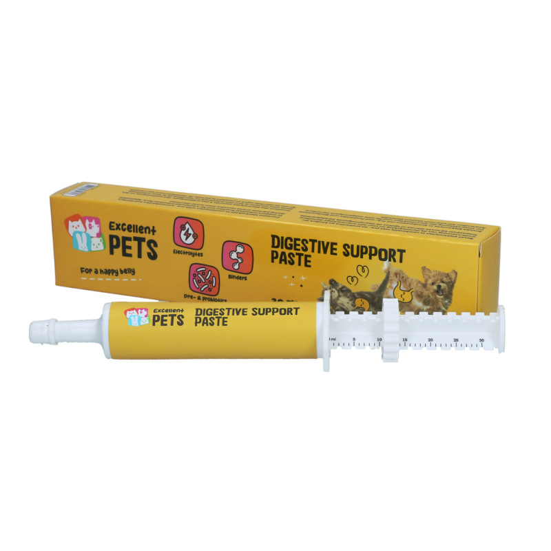 Pasta na podporu zažívania Excellent Pets Digestive Support Paste 30ml