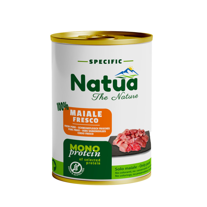 Konzerva pre psa Natua Specific Mono Protein Dog Pork 400 g