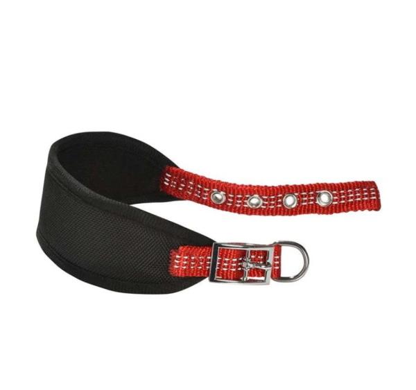 Obojok Bobby Oscar Greyhound Red L