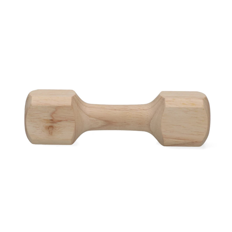 Drevená činka Pawise Wooden retrieving dumbbell S 1