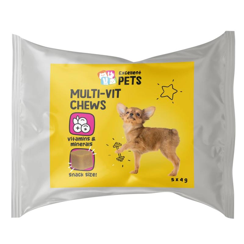 Multivitamíny Excellent Pets Multi-Vit Soft Chews (5 ks)