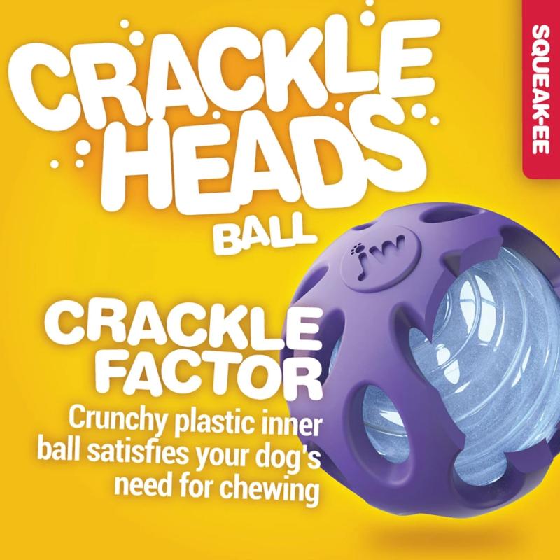 Loptička JW Crackle Heads Ball S 1