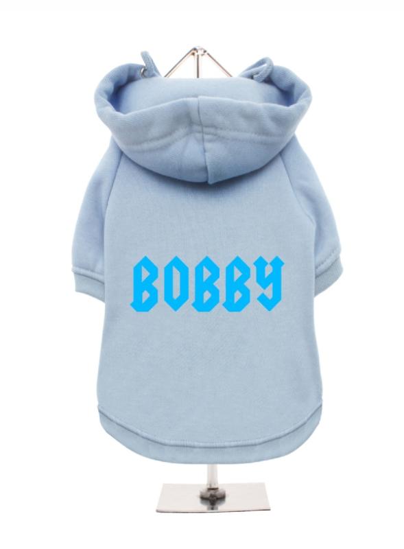 Personalizovaná mikina pre psa UP BABY BLUE M