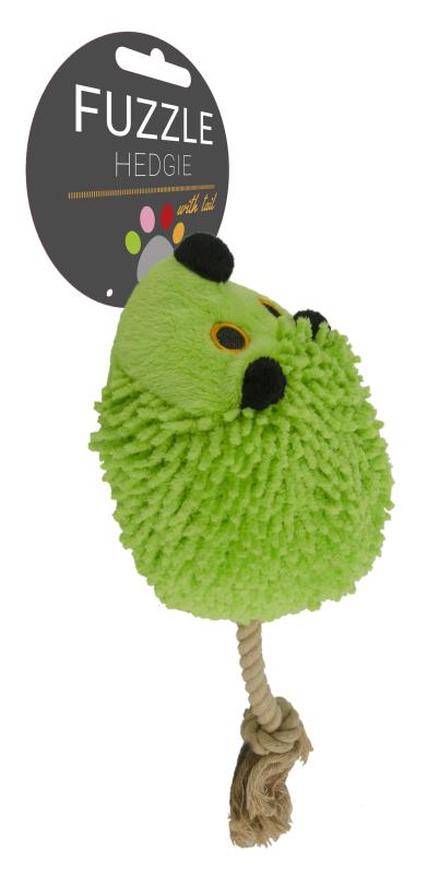 Hračka Fuzzle Hedgie With Tail Green